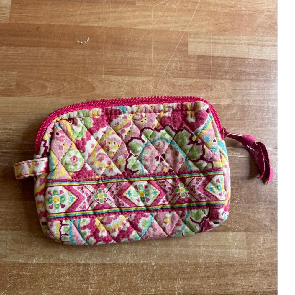Vera Bradley wristlet or mini bag,retired "Capri Melon"